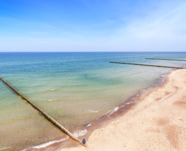 Plaża w Trzęsaczu