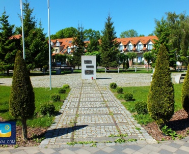 Plac Sybiraka przy ulicy Mickiewicza. 