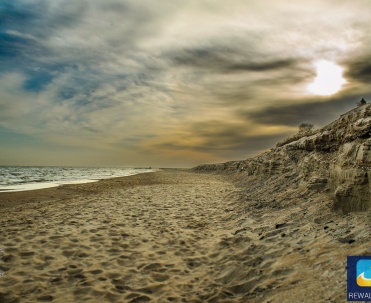 Plaża w Rewalu.