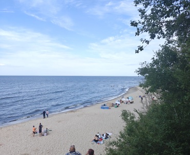 plaża w Pobierowie